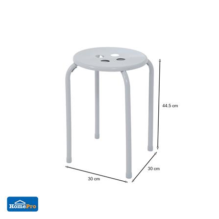 เก้าอี้ FURDINI LEMON BUTTON สีเทา_8