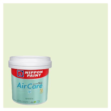 สีน้ำทาภายใน NIPPON PAINT AIR CARE สี GREEN PASS #NPOW1073P เนียน 2.5 แกลลอน_0
