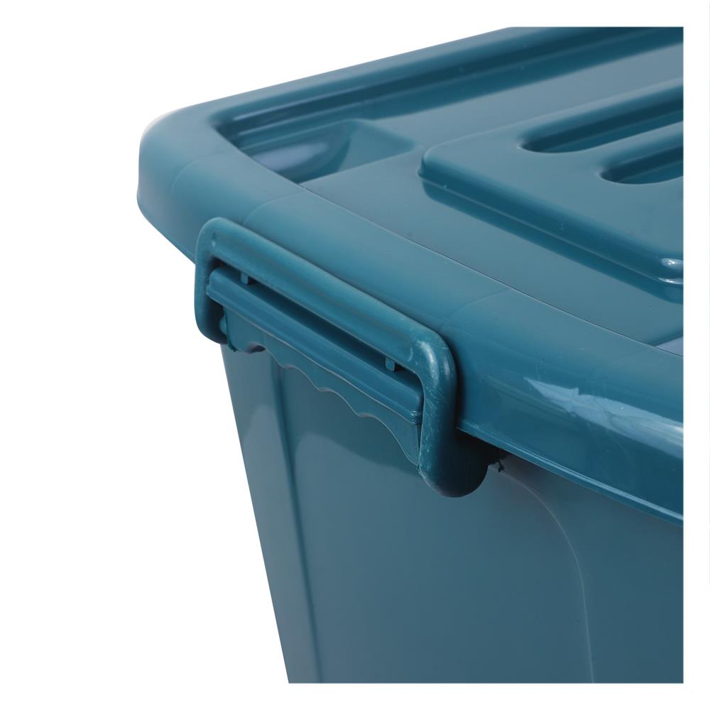 กล่องเก็บของ ME LIVING 025 35.5X42X41 ซม. 50 ลิตร สีเขียวเข้ม