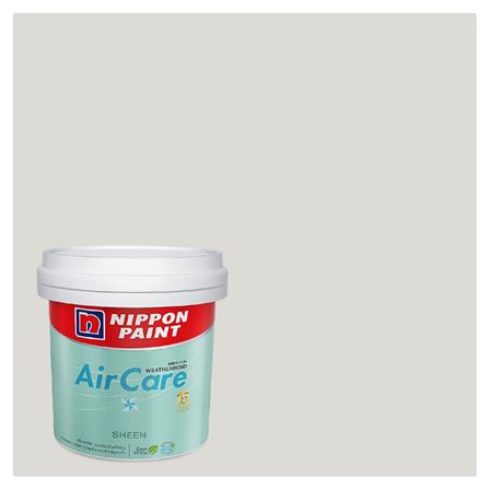 สีน้ำทาภายใน NIPPON PAINT AIR CARE สี GRAY DEW  #NPOW1086P เนียน 2.5 แกลลอน_0