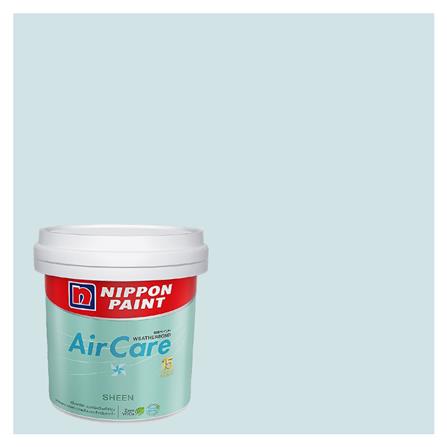 สีน้ำทาภายใน NIPPON PAINT AIR CARE สี SPRIZZLE #NPOW1060P เนียน 2.5 แกลลอน_0