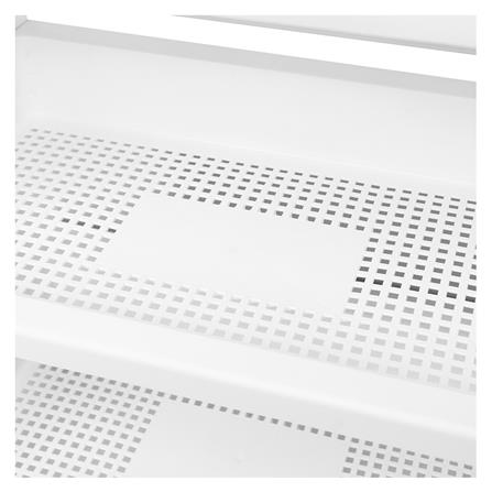 ชั้นวางของ 5 ชั้น มีล้อ STACKO IVA 49.5X36X98.5 ซม. สีขาว_2