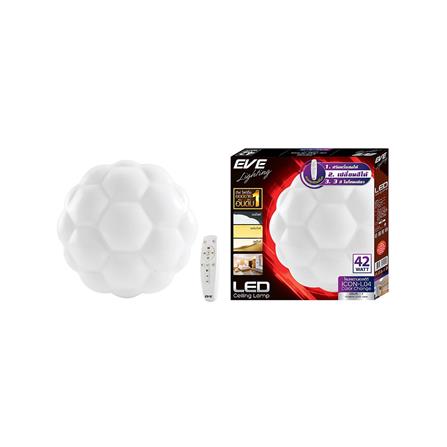ไฟเพดาน LED EVE 570955 20 นิ้ว 42 วัตต์ DAYLIGHT/COOL WHITE/WARM WHITE สีขาว_4