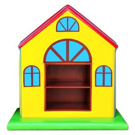 ชั้นวางของเด็กแบบตั้งพื้น PLAYSANOOK SWEET HOME สีเหลือง