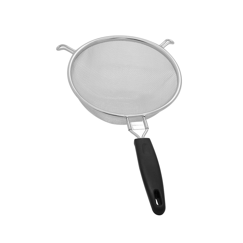 กระชอนสเตนเลส MILLENNIUM 16 ซม. ด้ามดำ