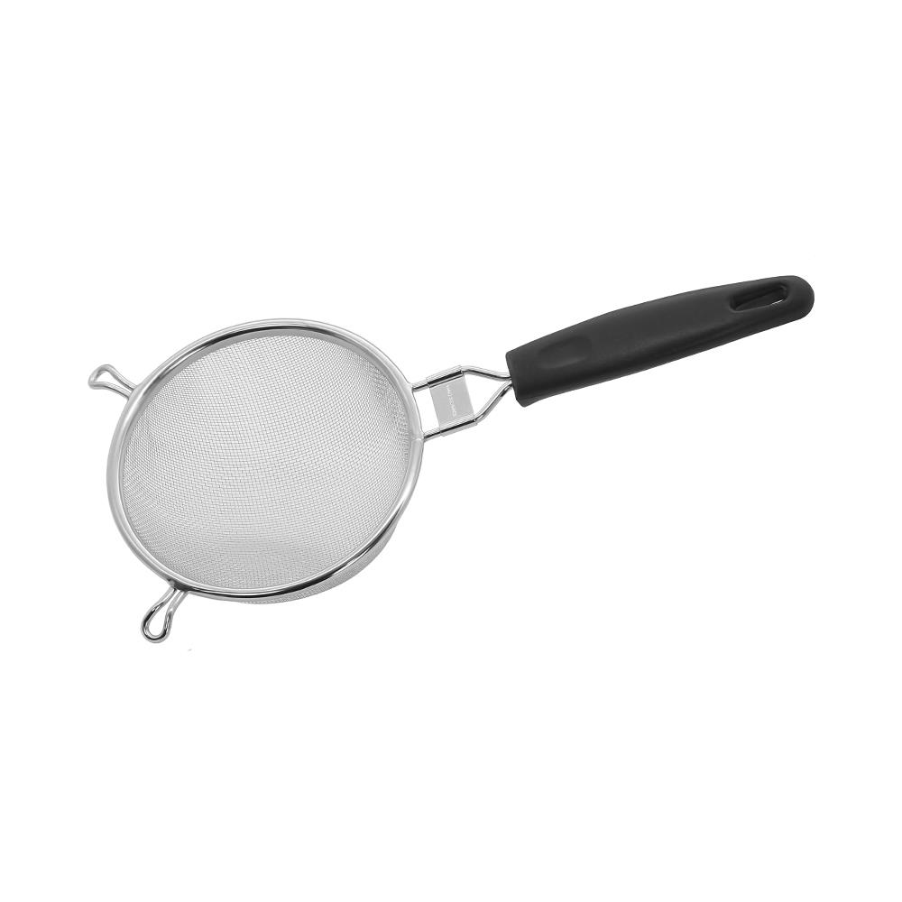 กระชอนสเตนเลส MILLENNIUM 12.5 ซม. ด้ามดำ