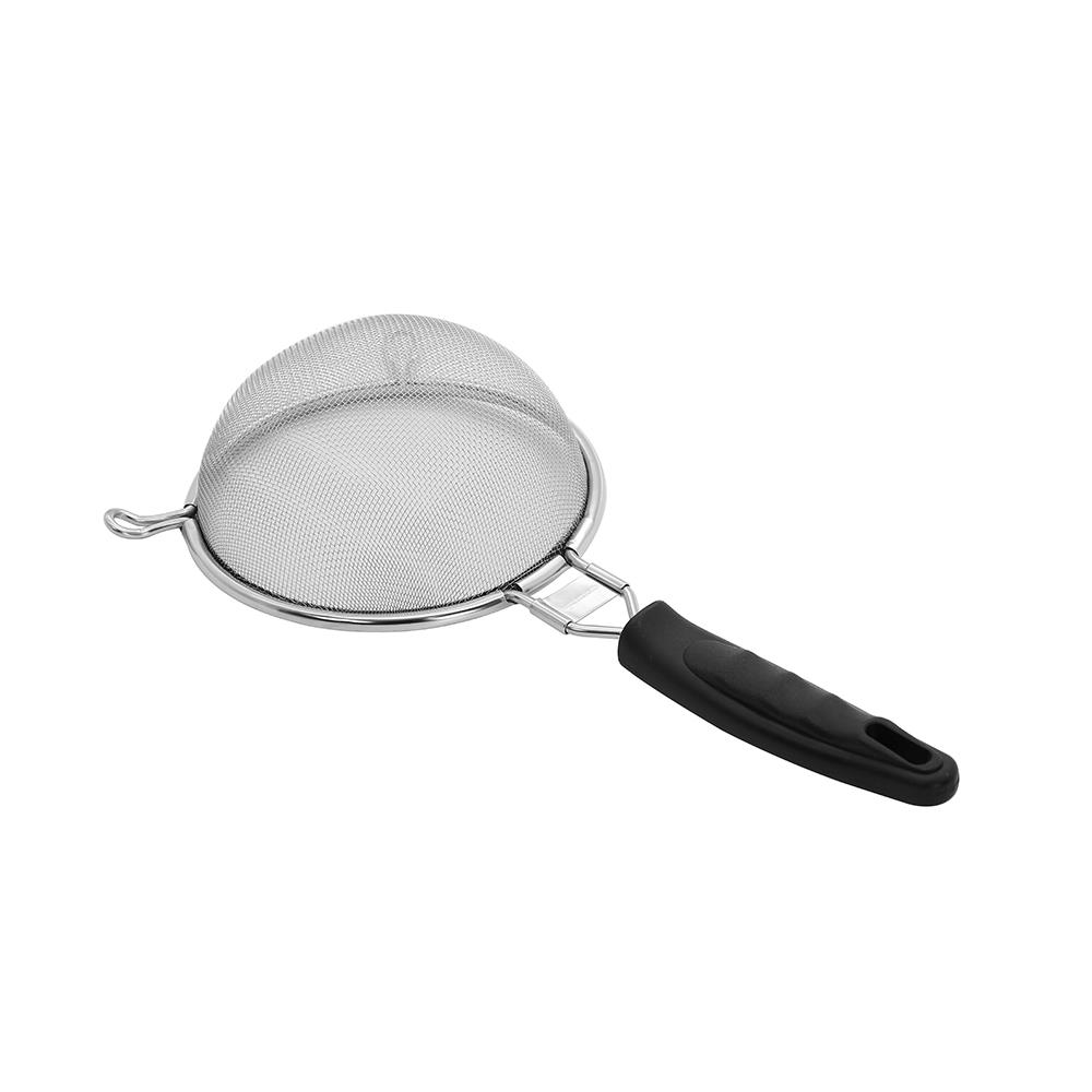 กระชอนสเตนเลส MILLENNIUM 12.5 ซม. ด้ามดำ