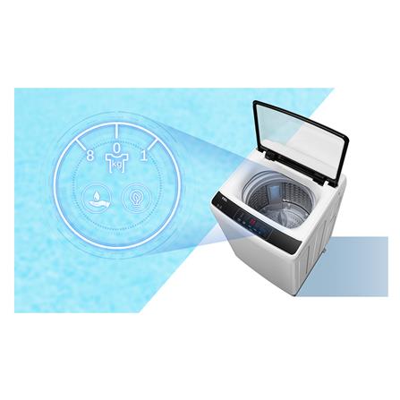 เครื่องซักผ้าฝาบน TCL F710TLW 10 กก. สีขาว_7