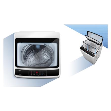 เครื่องซักผ้าฝาบน TCL F710TLW 10 กก. สีขาว_8