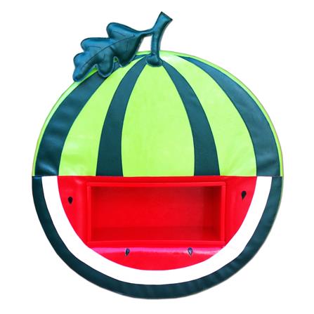 ชั้นวางของเด็กแบบแขวน PLAYSANOOK แตงโม สีแดง/เขียว