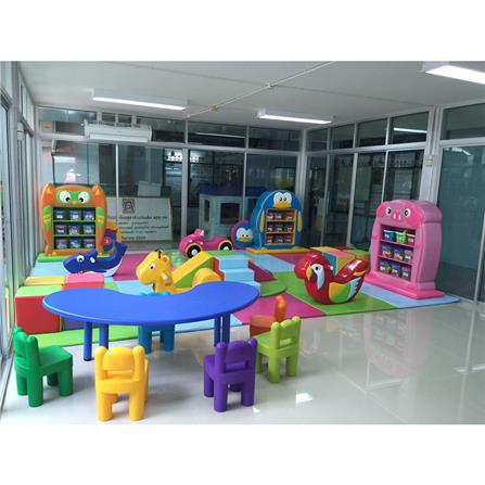 ชั้นวางของเด็กแบบตั้งพื้น PLAYSANOOK หมู สีชมพู_2