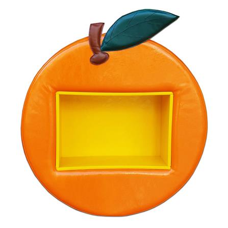 ชั้นวางของเด็กแบบแขวน PLAY SANOOK ส้ม สีส้ม