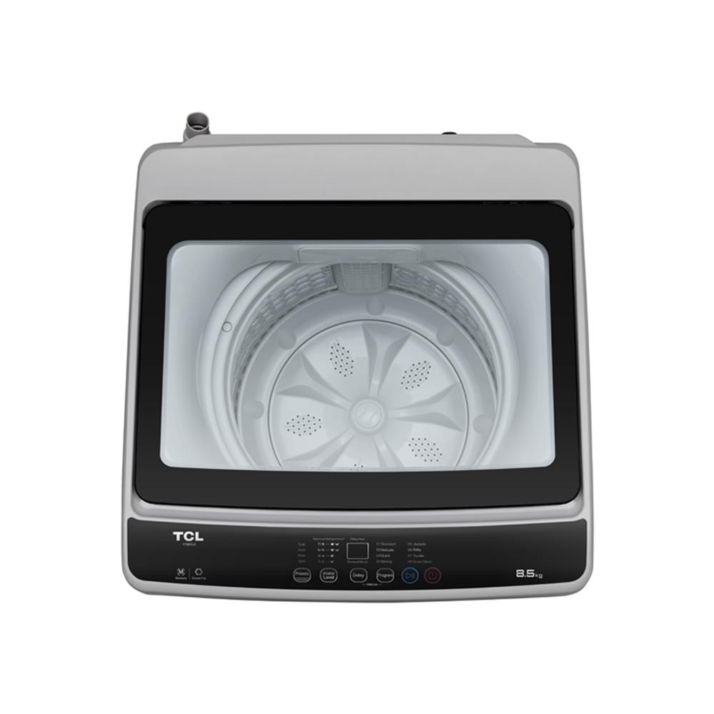 เครื่องซักผ้าฝาบน TCL F708TLG 8 กก. สีเทา
