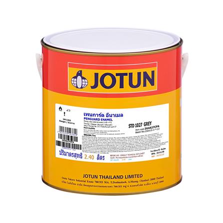 สีอุตสาหกรรม JOTUN PENGUARD ENAMEL A สีเทา #1027 2.4 ลิตร