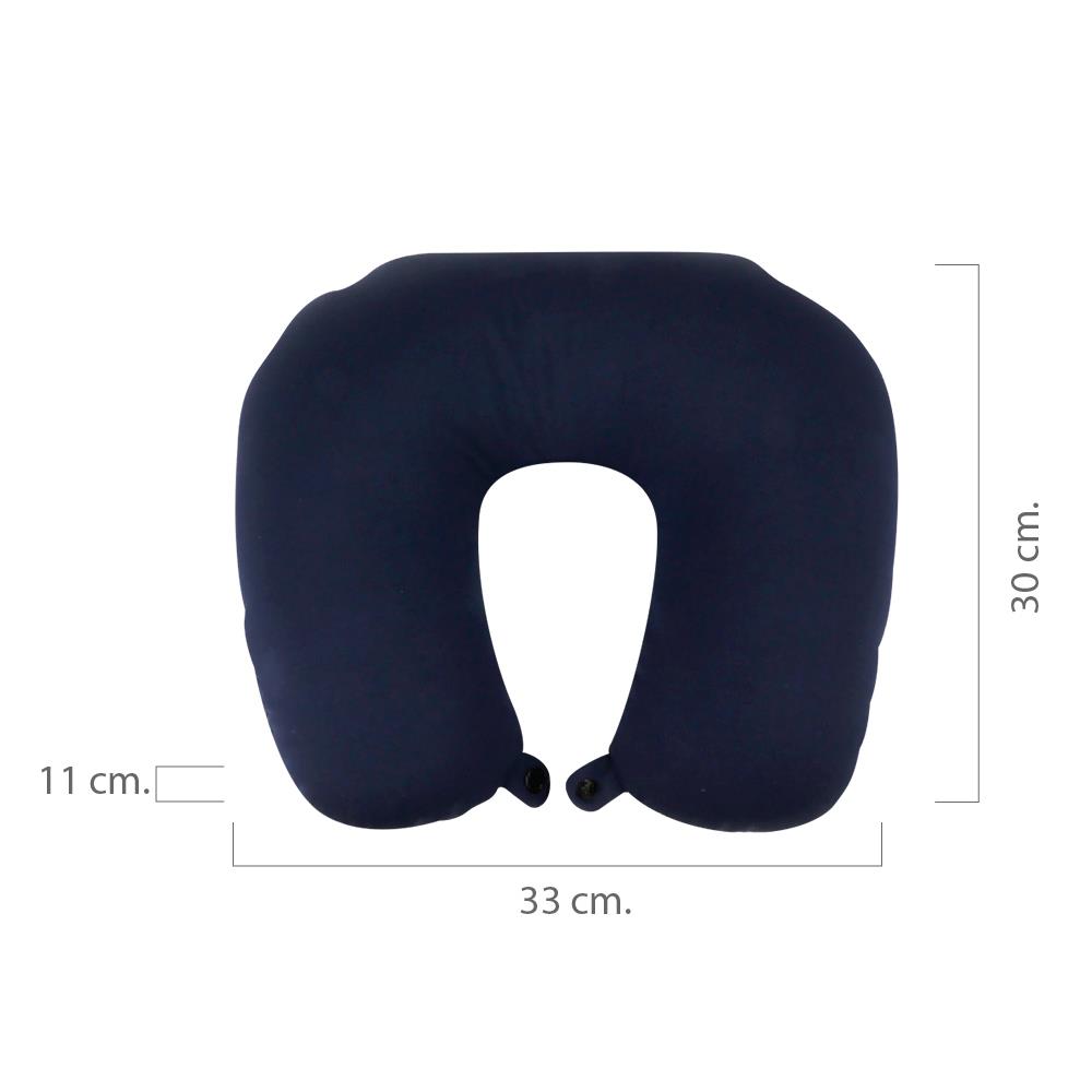 หมอนรองคอ 2 IN 1 BEWELL TT-005 สีน้ำเงิน