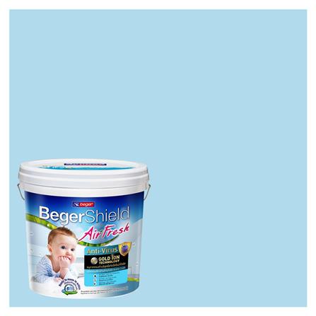 สีน้ำทาภายใน BEGER AIRFRESH GOLD สี BONINE BELLE #031-3 กึ่งเงา 9 ลิตร