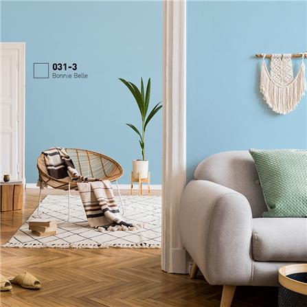 สีน้ำทาภายใน BEGER AIRFRESH GOLD สี BONINE BELLE #031-3 กึ่งเงา 9 ลิตร_1