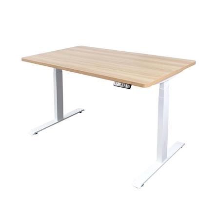 D.I.Y. โต๊ะทำงานปรับระดับ BEWELL ERGO 120X60 ซม. สีโอ๊ค/ขาว