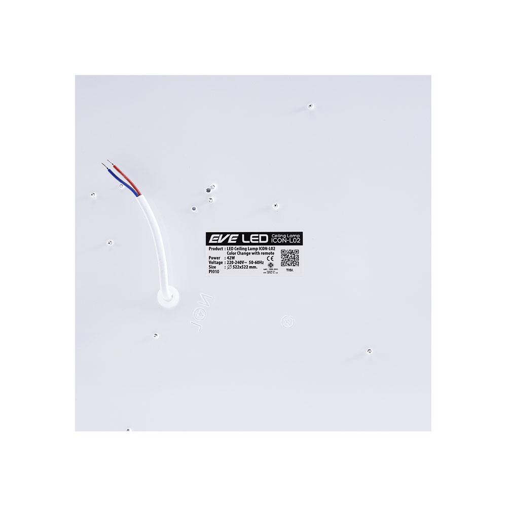 ไฟเพดาน LED EVE 570931 20 นิ้ว 42 วัตต์ DAYLIGHT/COOL WHITE/WARM WHITE สีขาว