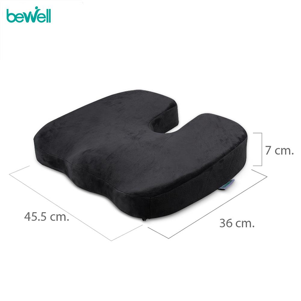 เบาะรองนั่งเพื่อสุขภาพ BEWELL HT-1 สีดำ