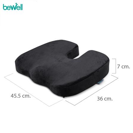 เบาะรองนั่งเพื่อสุขภาพ BEWELL HT-1 สีดำ_1