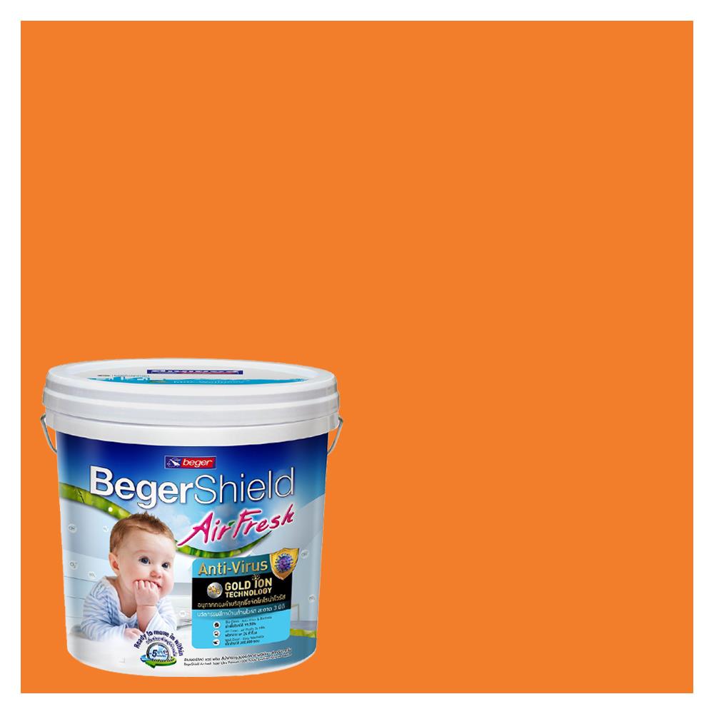 สีน้ำทาภายใน BEGER AIRFRESH GOLD สี SOUTHWEST MAGIC #101-6 กึ่งเงา 9 ลิตร