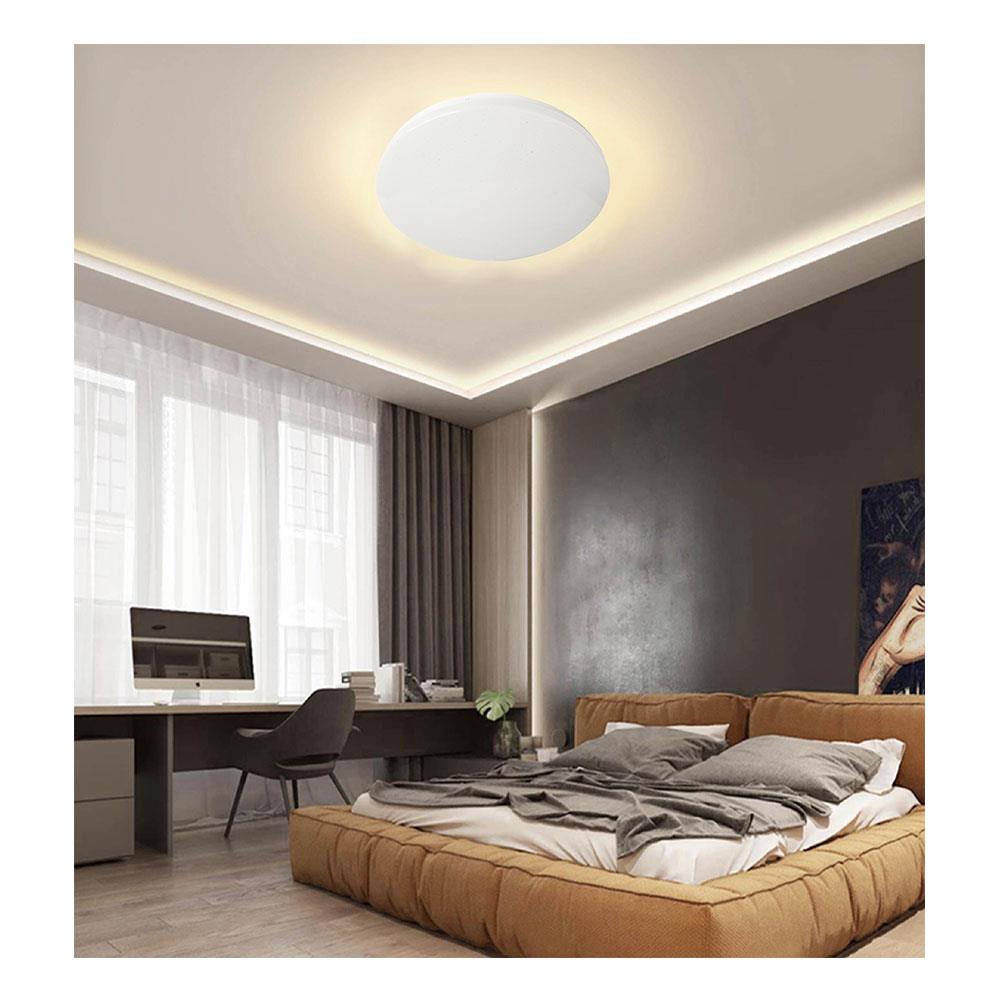 ไฟเพดาน LED SHINING S-CE02465C-1A 15 นิ้ว 24 วัตต์ DAYLIGHT สีขาว