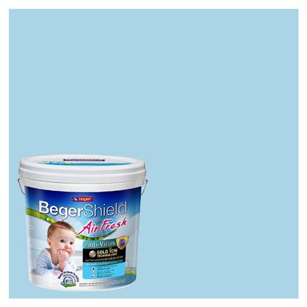 สีน้ำทาภายใน BEGER AIRFRESH GOLD สี BIKINI BAY #032-3 กึ่งเงา 9 ลิตร