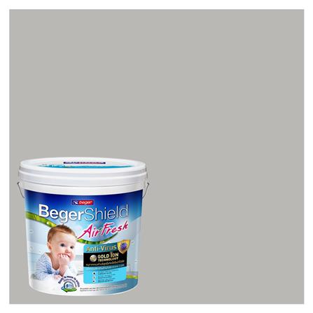 สีน้ำทาภายใน BEGER AIRFRESH GOLD สี SPLINTER OF SILVER #141-3 กึ่งเงา 9 ลิตร