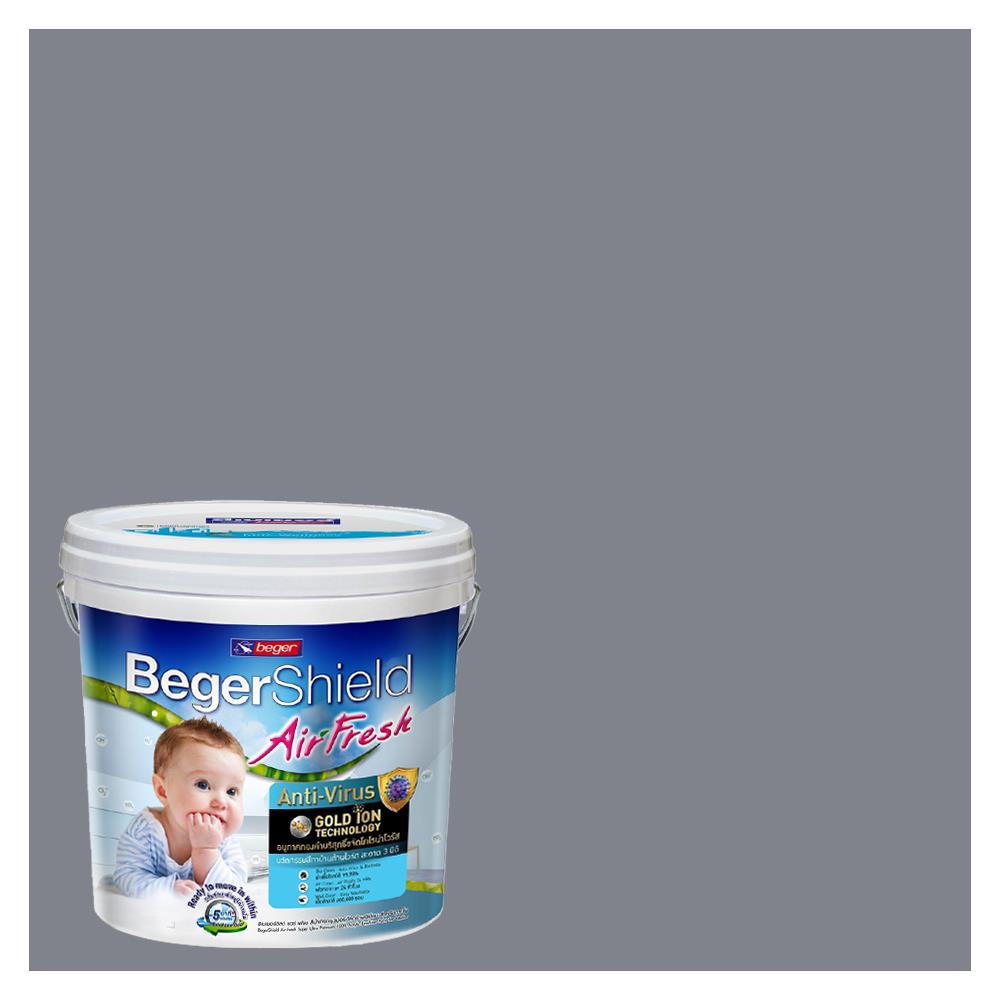สีน้ำทาภายใน BEGER AIRFRESH GOLD สี CASTLE ROCK #134-3 กึ่งเงา 9 ลิตร