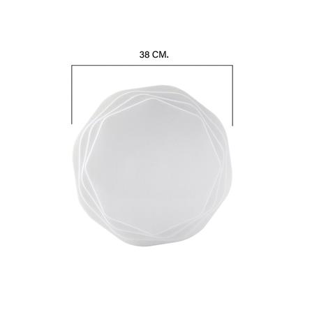 ไฟเพดาน LED EVE 570887 15 นิ้ว 36 วัตต์ DAYLIGHT/COOL WHITE/WARM WHITE สีขาว_6