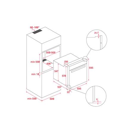 เตาอบฝังดิจิตอล TEKA HLB 8416 BK AIRFRY_3
