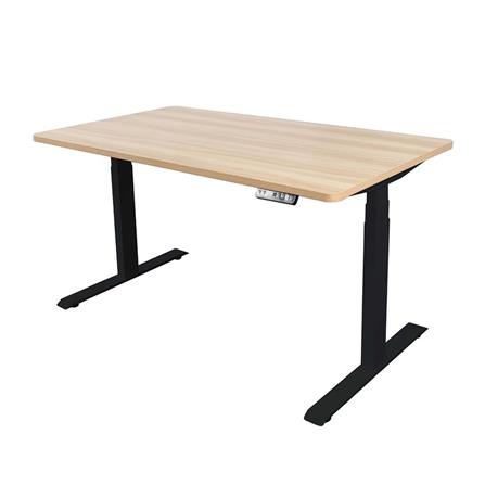 D.I.Y. โต๊ะทำงานปรับระดับ BEWELL ERGO 120X60 ซม. สีโอ๊ค/ดำ