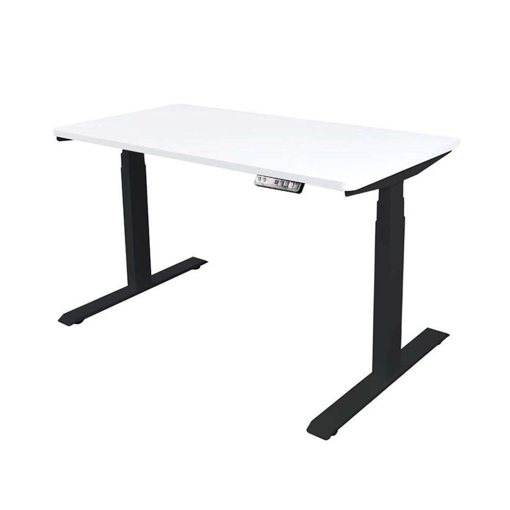 D.I.Y. โต๊ะทำงานปรับระดับ BEWELL ERGO 140X75 ซม. สีขาว/ดำ