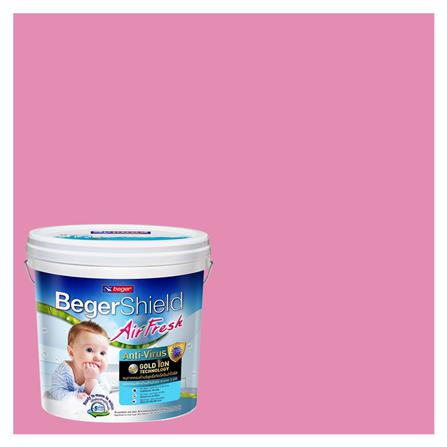 สีน้ำทาภายใน BEGER AIRFRESH GOLD สี SWEET AMBROSIA #119-5 กึ่งเงา 9 ลิตร_0