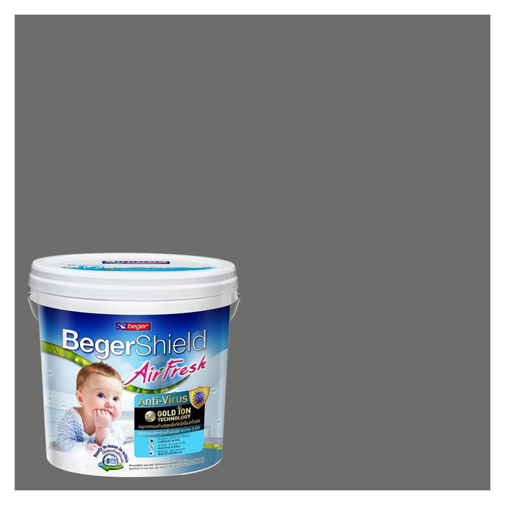 สีน้ำทาภายใน BEGER AIRFRESH GOLD สี INNISWOOD #141-5 กึ่งเงา 9 ลิตร