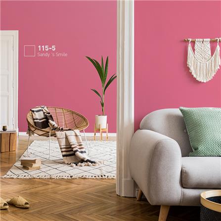 สีน้ำทาภายใน BEGER AIRFRESH GOLD สี SANDY'S SMILE #115-5 กึ่งเงา 9 ลิตร_1