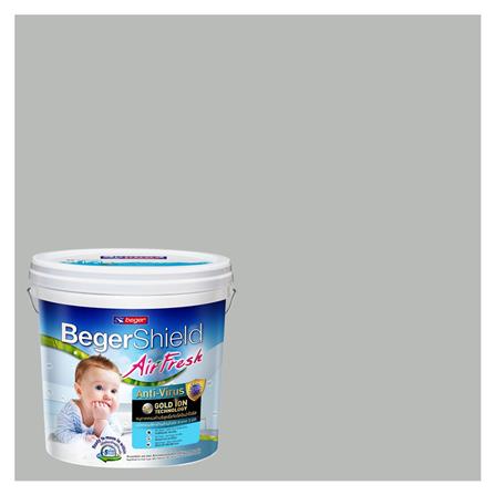 สีน้ำทาภายใน BEGER AIRFRESH GOLD สี SLIP OF SILVER #139-3 กึ่งเงา 9 ลิตร