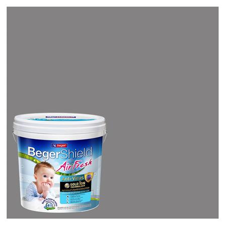 สีน้ำทาภายใน BEGER AIRFRESH GOLD สี CASTLEGATE #140-4 กึ่งเงา 9 ลิตร