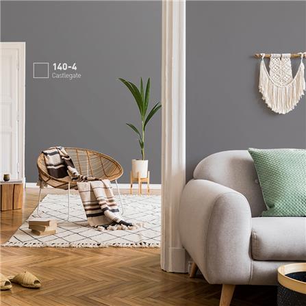 สีน้ำทาภายใน BEGER AIRFRESH GOLD สี CASTLEGATE #140-4 กึ่งเงา 9 ลิตร_1