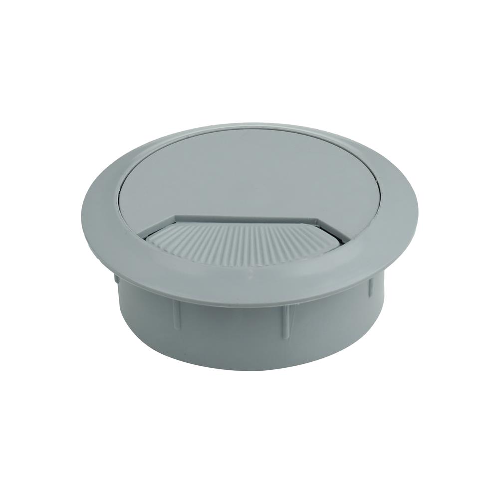 ช่องร้อยสายไฟกลม DEXZON CC-1O สีเทา