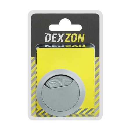 ช่องร้อยสายไฟกลม DEXZON CC-1O สีเทา_2