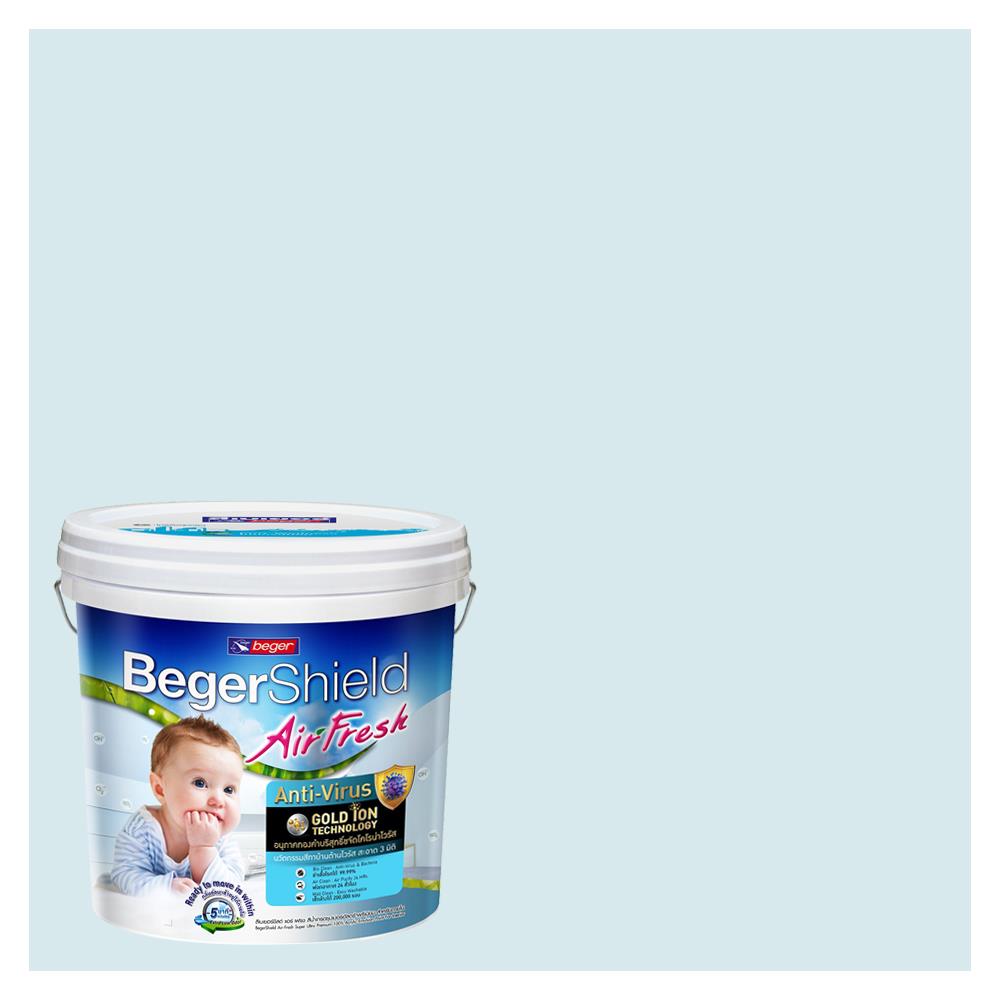 สีน้ำทาภายใน BEGER AIRFRESH GOLD สี TWILIGHT TWINKLE #031-2 กึ่งเงา 9 ลิตร