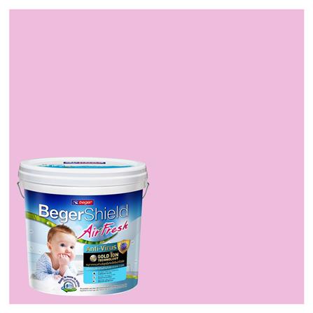 สีน้ำทาภายใน BEGER AIRFRESH GOLD สี DREAM OF MAUREEN #122-4 กึ่งเงา 9 ลิตร_0