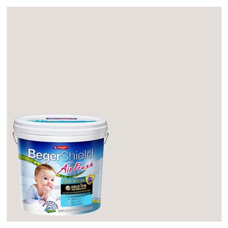 สีน้ำทาภายใน BEGER AIRFRESH GOLD สี EBONY COAST #131-1 กึ่งเงา 9 ลิตร