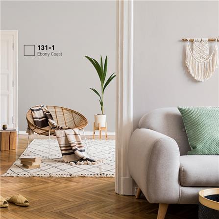 สีน้ำทาภายใน BEGER AIRFRESH GOLD สี EBONY COAST #131-1 กึ่งเงา 9 ลิตร_1