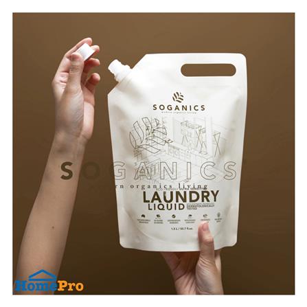 รีฟิลน้ำยาซักผ้ายูคาลิปตัส SOGANICS 1.5 ลิตร_1
