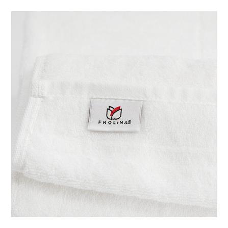 ผ้าขนหนู FROLINA SPACESPUN 15X31 นิ้ว สีขาว_2