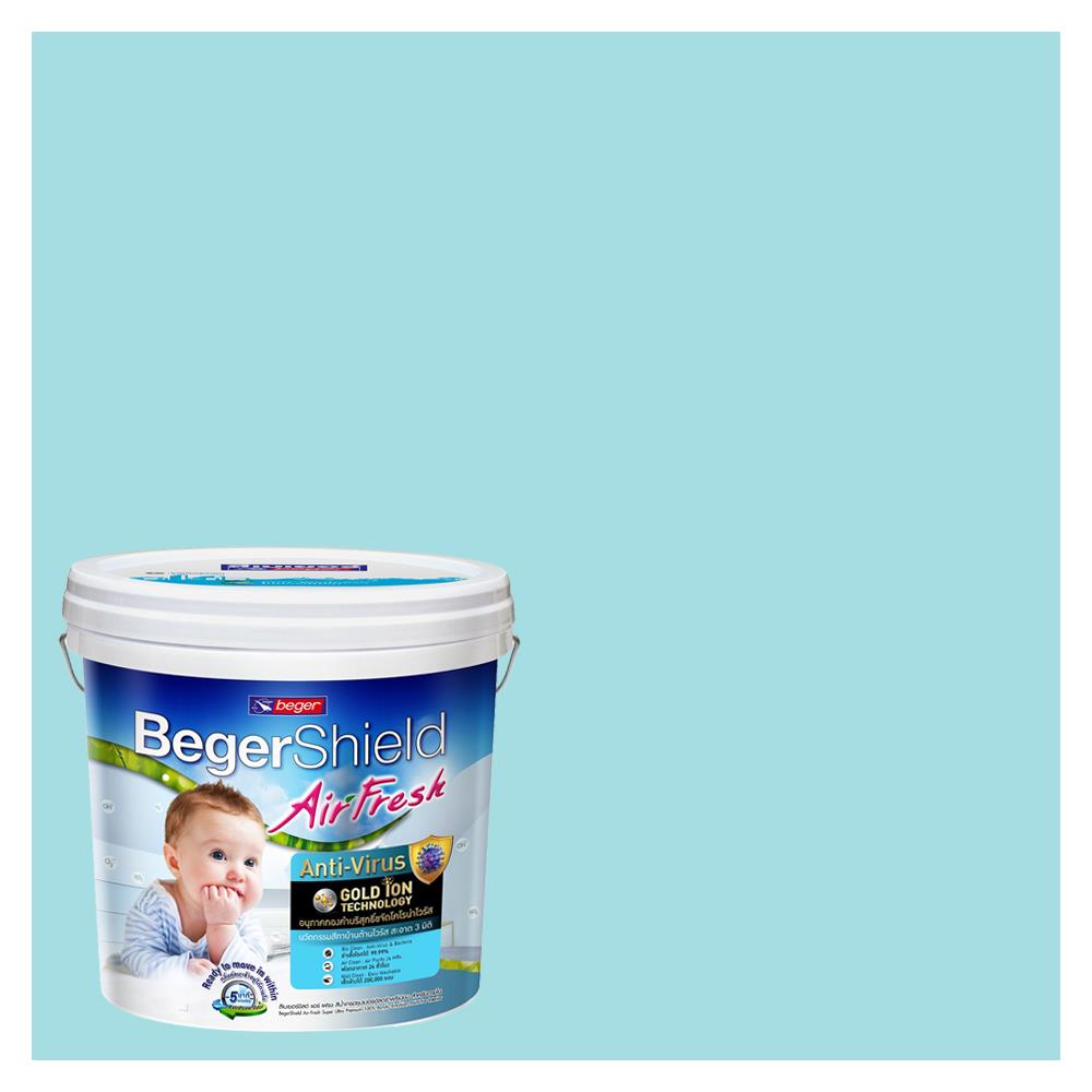 สีน้ำทาภายใน BEGER AIRFRESH GOLD สี HEAYENLY ANGELS #041-3 กึ่งเงา 9 ลิตร