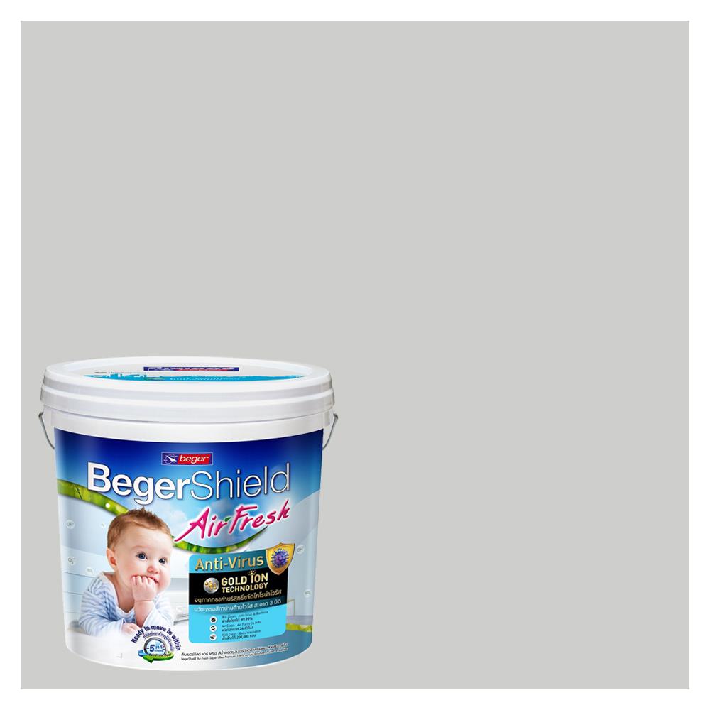 สีน้ำทาภายใน BEGER AIRFRESH GOLD สี CALLA LILLY #139-2 กึ่งเงา 9 ลิตร